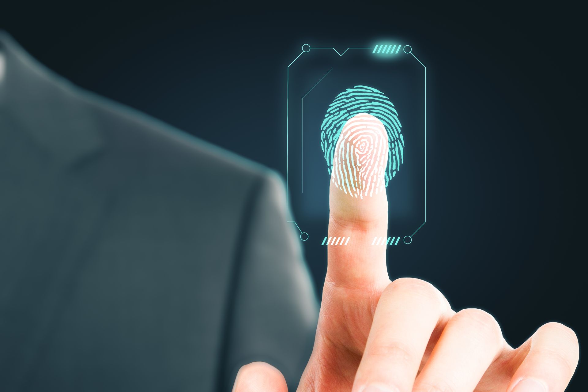 Fingerprint and photo capture for the Emirates ID
